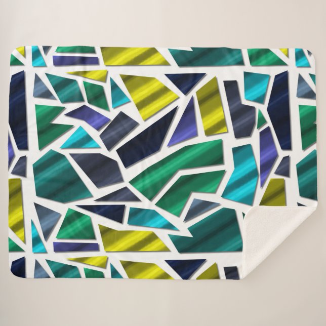 Broken Glass Sherpadecke (Vorderseite (Horizontal))