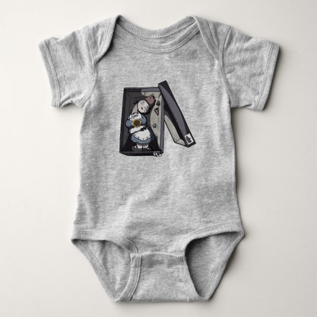 Broken Gnome Baby Strampler (Vorderseite)