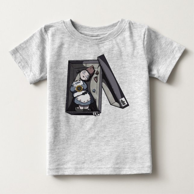 Broken Gnome Baby T-shirt (Vorderseite)