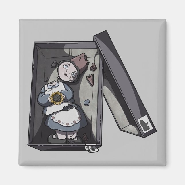 Broken Gnome Magnet (Vorne)
