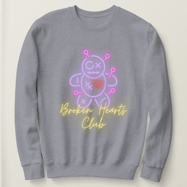 Broken Hearts Club Sweatshirt (Design vorne)