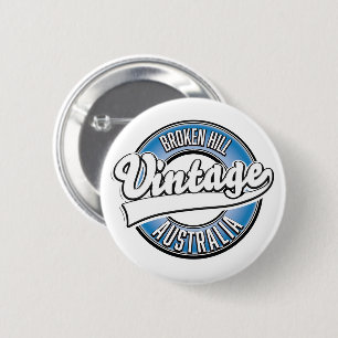 Broken Hill australia Vintages Logo. Button