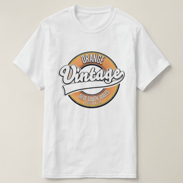Broken Hill australia Vintages Logo. T-Shirt (Design vorne)