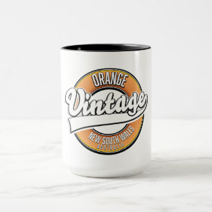 Broken Hill Australien Vintage Style Logo. Tasse