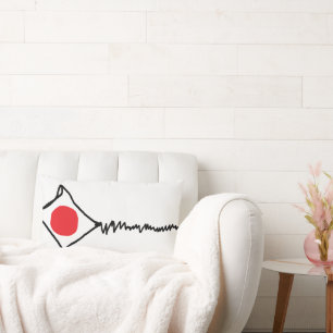 "Broken Kite White" Drehkissen Lendenkissen