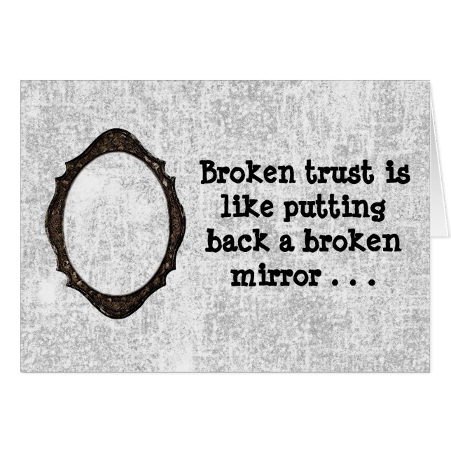 Broken Mirror ~ Karte (Vorderseite (Horizontal))