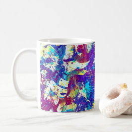 Broken Mood Ring Series No. 1 – Fractured Spectrum Kaffeetasse