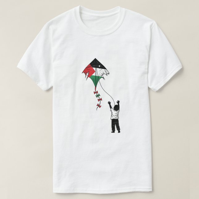 Broken Palestine Kite - Kinderkampf T-Shirt (Design vorne)