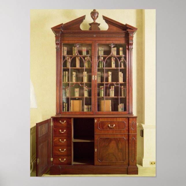 Broken pedimensional bureau bookcase poster (Vorne)
