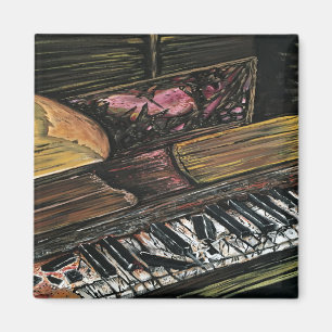 Broken Piano Magnet