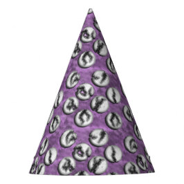 Broken Polka Dot Party Hat Partyhütchen