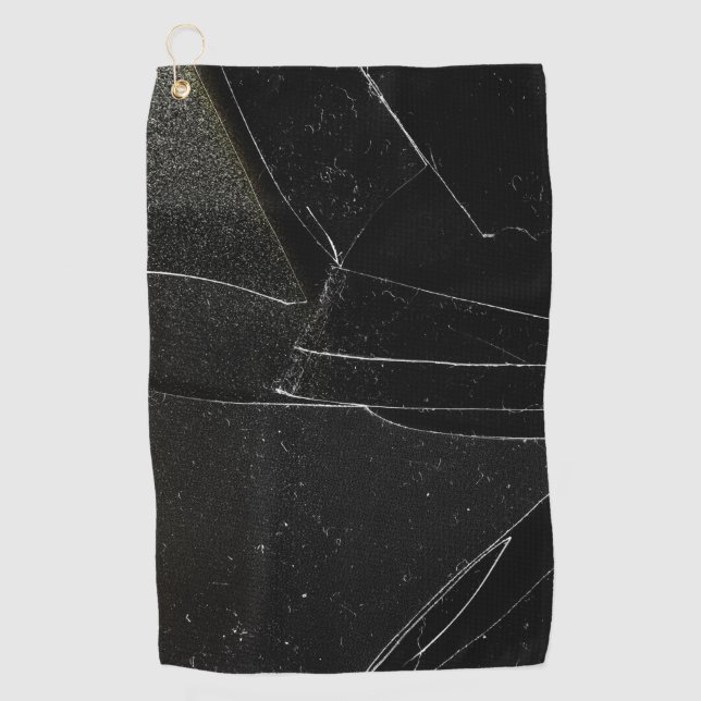 BROKEN WINDOW GOLFHANDTUCH (Vorderseite)