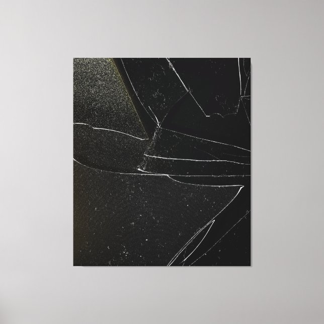 BROKEN WINDOW LEINWANDDRUCK (Vorderseite)