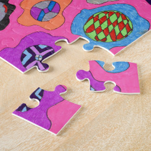 "Broken Wing" Abstrakte Kunst Puzzle