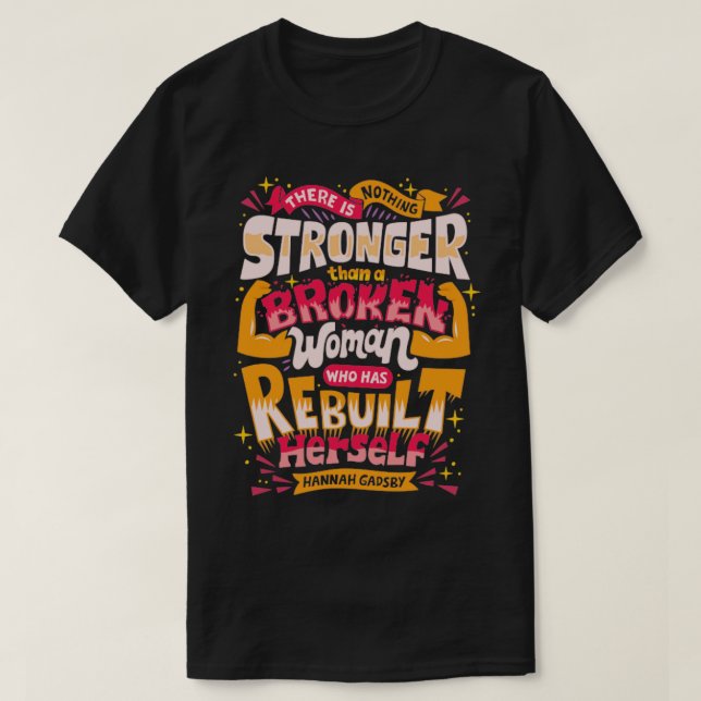 Broken Woman T-Shirt (Design vorne)