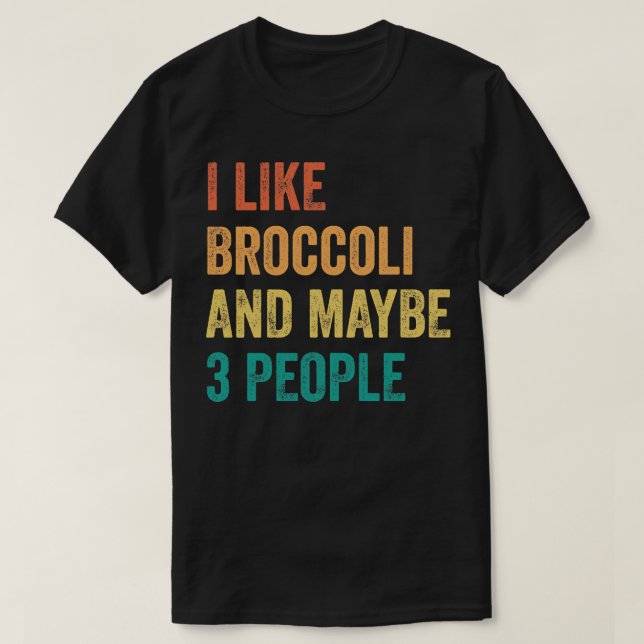 Brokkoli 1 T-Shirt (Design vorne)