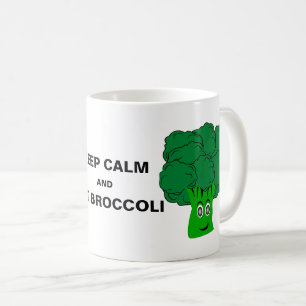 Brokkoli-Design Kaffeetasse