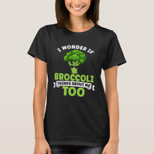 Brokkoli Gemüse Vegetarisch Brokkoli Vegan Essen T-Shirt