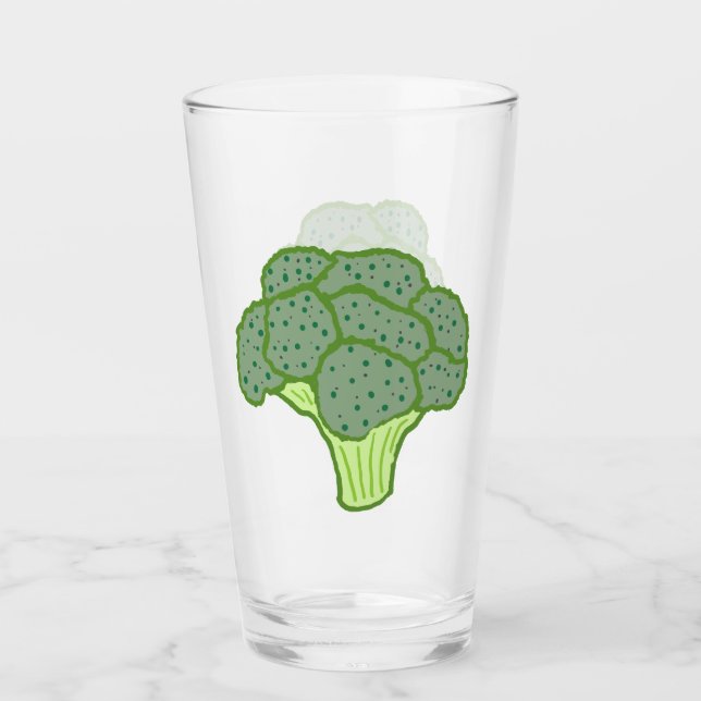 Brokkoli Glas (Vorderseite)
