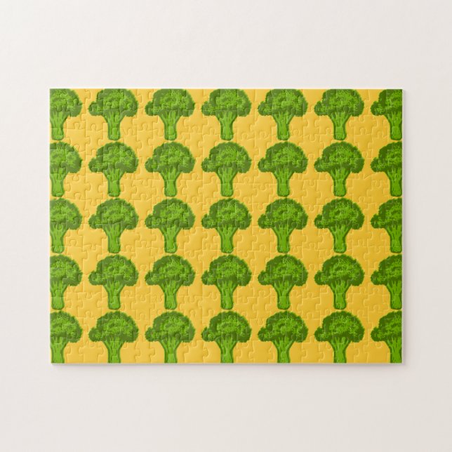 Brokkoli-Grafik Puzzle (Horizontal)