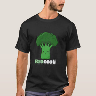 Brokkoli-Haarschnitt Lustiger Bro Veganer T-Shirt