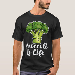 Brokkoli Ist Leben Brokkoli Gemüse Gemüse Vegan T-Shirt