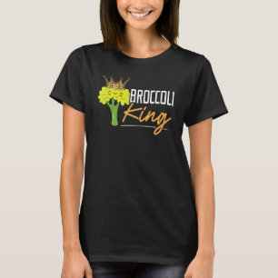Brokkoli König Brokkolisüchtiger Gemüse Vegetarier T-Shirt