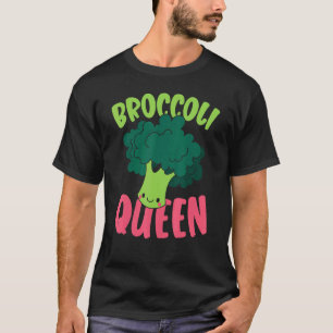 Brokkoli Königin Vegan  Gemüse Gesund Vegetarisch T-Shirt