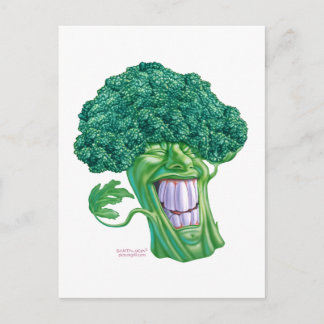 Brokkoli Postkarte