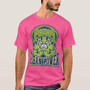 Brokkoli-Turnhalle Powered By Plants Veganer Bodyb T-Shirt