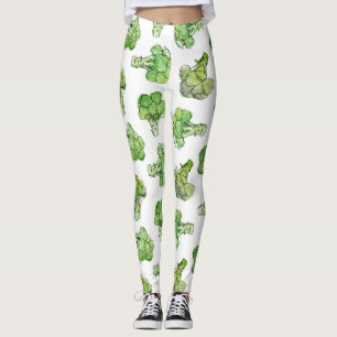 Brokkoli - zerstreut leggings