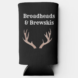Broklebate und Brewskis können koozie Selters Dosenkühler