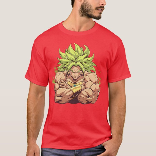 broly print T-Shirt (Vorderseite)