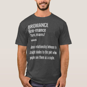 Bromance Affektate Funny Mens Bro Friendship Gi T-Shirt
