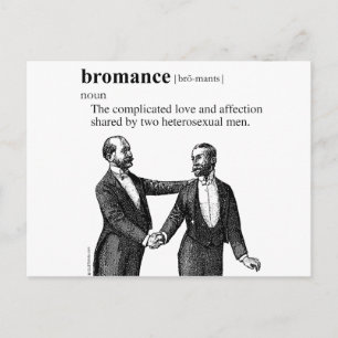 BROMANCE POSTKARTE