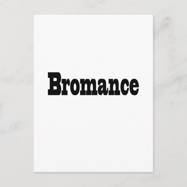 Bromance Postkarte (Vorderseite)