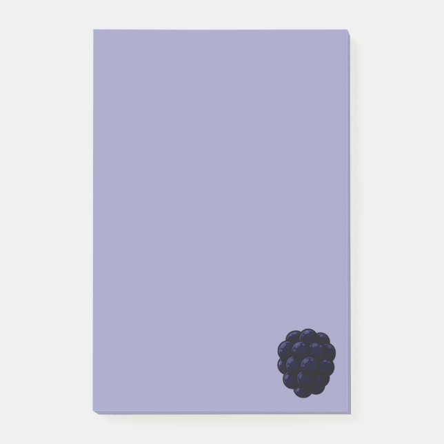 Brombeere - Fruchtsammlung - Post-it Klebezettel (Vorderseite)