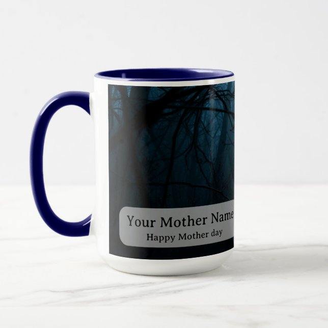 Brombeeren Versteckte Lichtung Glühwürmchen Heim Tasse (Links)