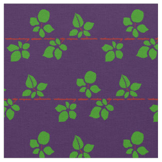 Brombeerranke lila stoff