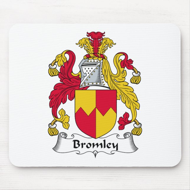 Bromley Familienwappen Mousepad (Vorne)