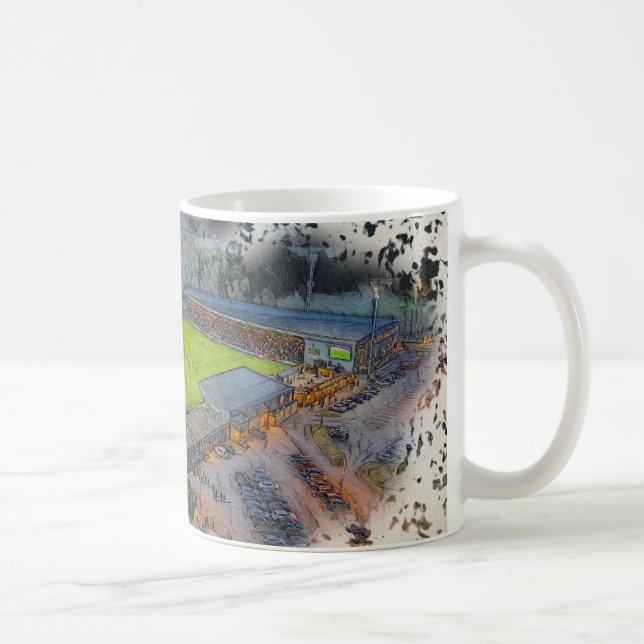 Bromley FC Hayes Lane Stadion Matchday Kaffeetasse (Rechts)