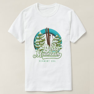 Bromley Mountain Peru Vermont US Ski Logo T - Shir T-Shirt