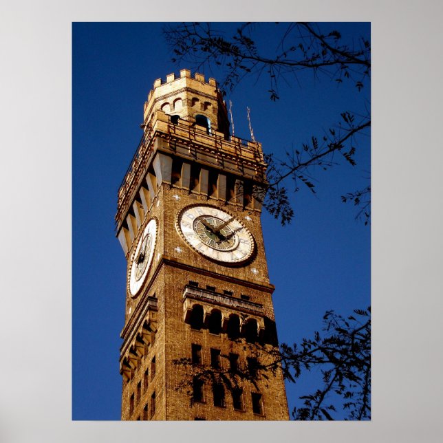 Bromo Seltzer Tower - Baltimore, Maryland Poster (Vorne)