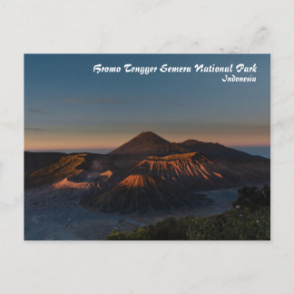 Bromo Tengger Semeru Nationalpark Postcard Postkarte