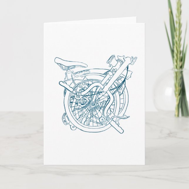 Brompton Bicycle Card Karte (Vorderseite)