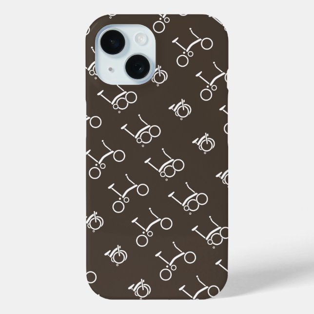 Brompton Black iPhone 7 Matte Case (Rückseite)