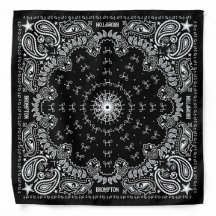 Brompton Cycling Bandana Black - 19,5" 50 cm