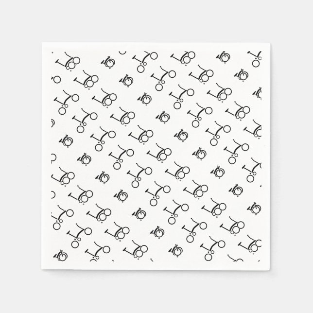 Brompton Folding Bike Bicycle Serviette (Vorderseite)