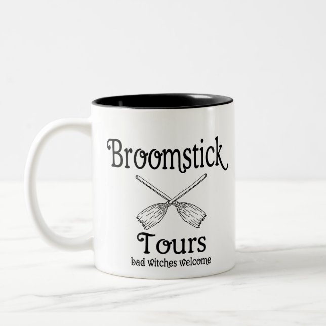 Bromstiftungen Zweifarbige Tasse (Links)