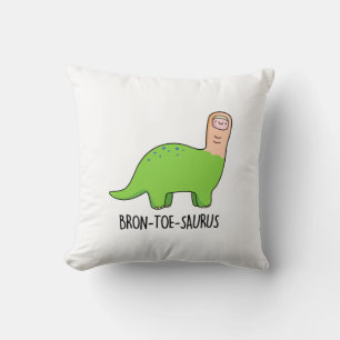 Bron-Toe-Saurus Niedlich Brontosaurus Dinosaurier  Kissen